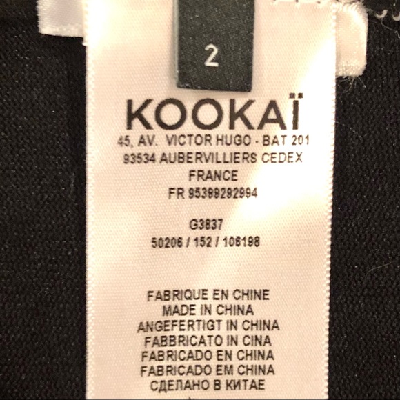 Kookai lace-back sweater, US 8-10 (European size 2), black, EUC - Picture 12 of 15